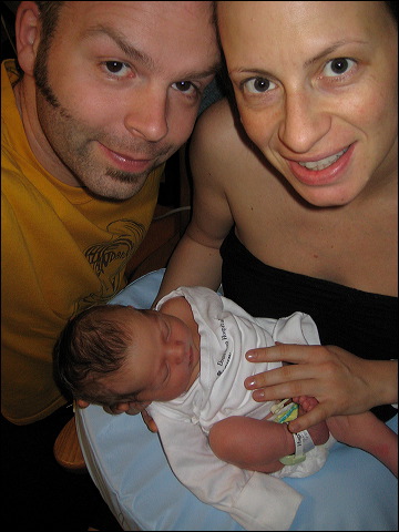 Joey, Jordan, and Emi Santana