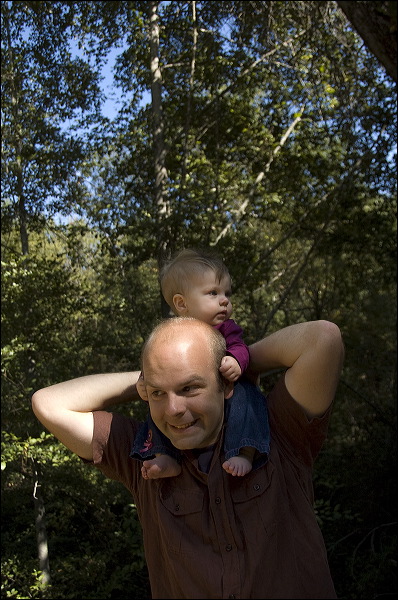 Emi , Joey  • Eva Jane's 2nd Birthday Party  • Highland Park  • Felton  • CA   • 10/19/2008