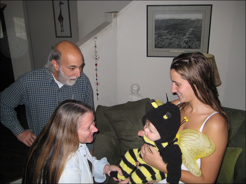 Emi , Rachel , Steve , Kate  • We Buzz...We Trick...We Treat!  • The Doblick House  • Santa Cruz  • CA   • 10/31/2008