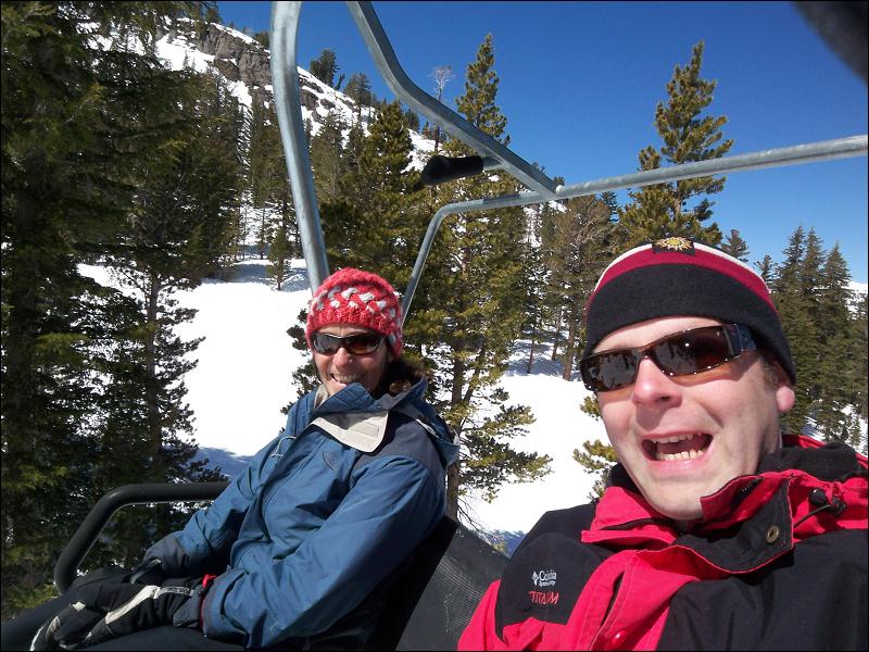   • Our first trip with Emi to visit Aunt Jeanne, Uncle Dennis, Uncle Raymie and Aunt Kit •   • Mammoth Lakes • California  • 4/12/2009