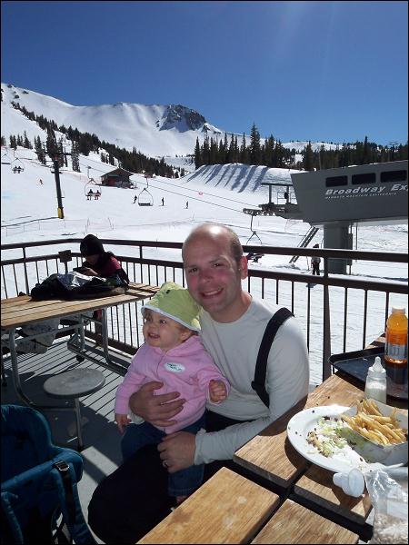   • Our first trip with Emi to visit Aunt Jeanne, Uncle Dennis, Uncle Raymie and Aunt Kit •   • Mammoth Lakes • California  • 4/12/2009