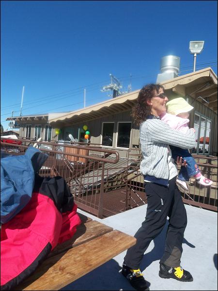   • Our first trip with Emi to visit Aunt Jeanne, Uncle Dennis, Uncle Raymie and Aunt Kit •   • Mammoth Lakes • California  • 4/12/2009