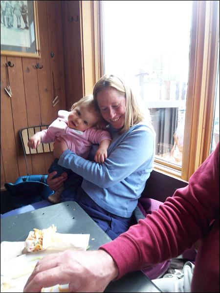   • Our first trip with Emi to visit Aunt Jeanne, Uncle Dennis, Uncle Raymie and Aunt Kit •   • Mammoth Lakes • California  • 4/12/2009