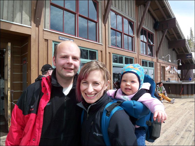   • Our first trip with Emi to visit Aunt Jeanne, Uncle Dennis, Uncle Raymie and Aunt Kit •   • Mammoth Lakes • California  • 4/12/2009